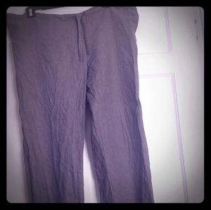 Fog Linen Drawstring Pants